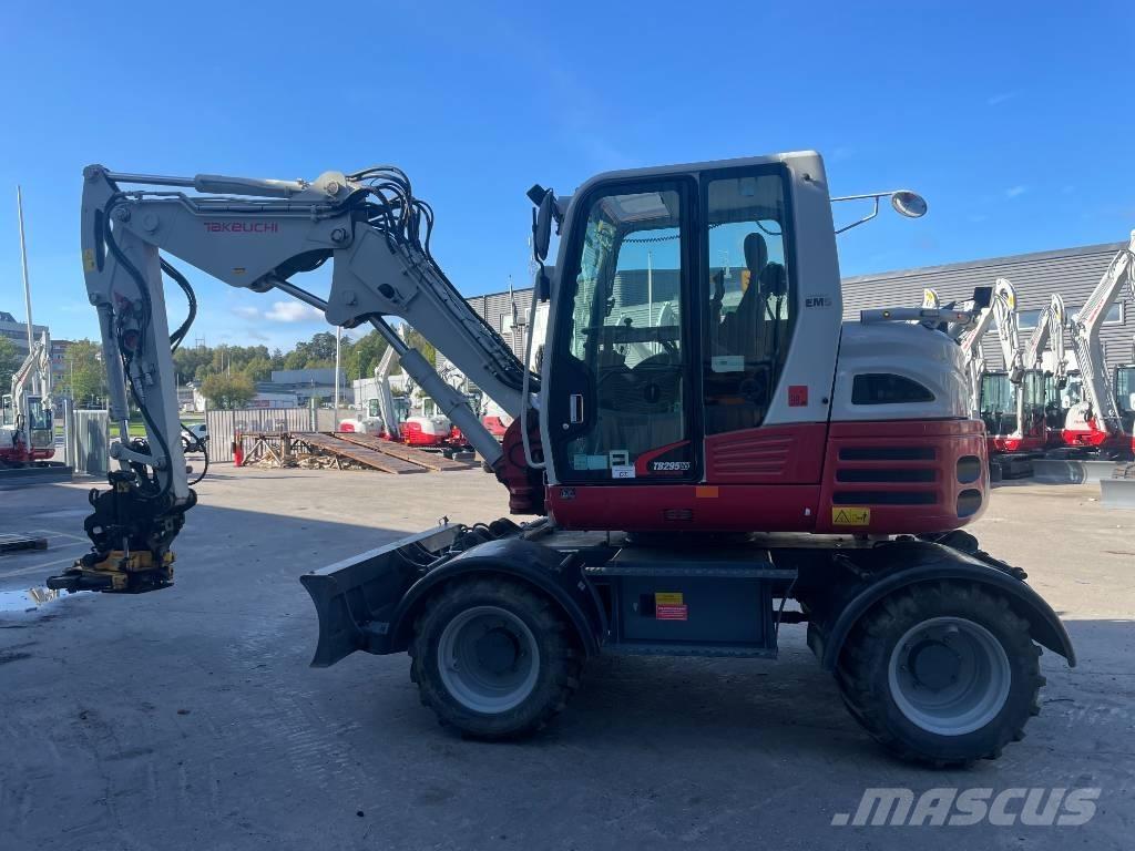 Takeuchi TB 295W Ratiniai ekskavatoriai