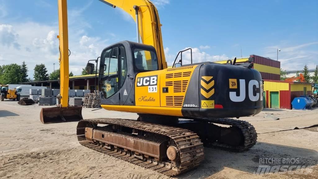 JCB JS220 EXTRA Long Vikšriniai ekskavatoriai