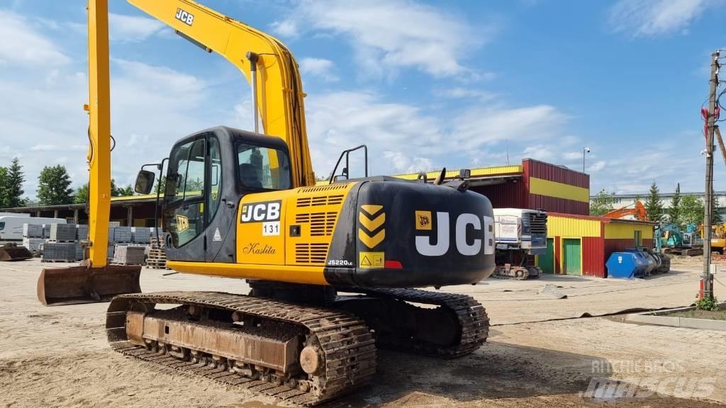 JCB JS220 EXTRA Long Vikšriniai ekskavatoriai