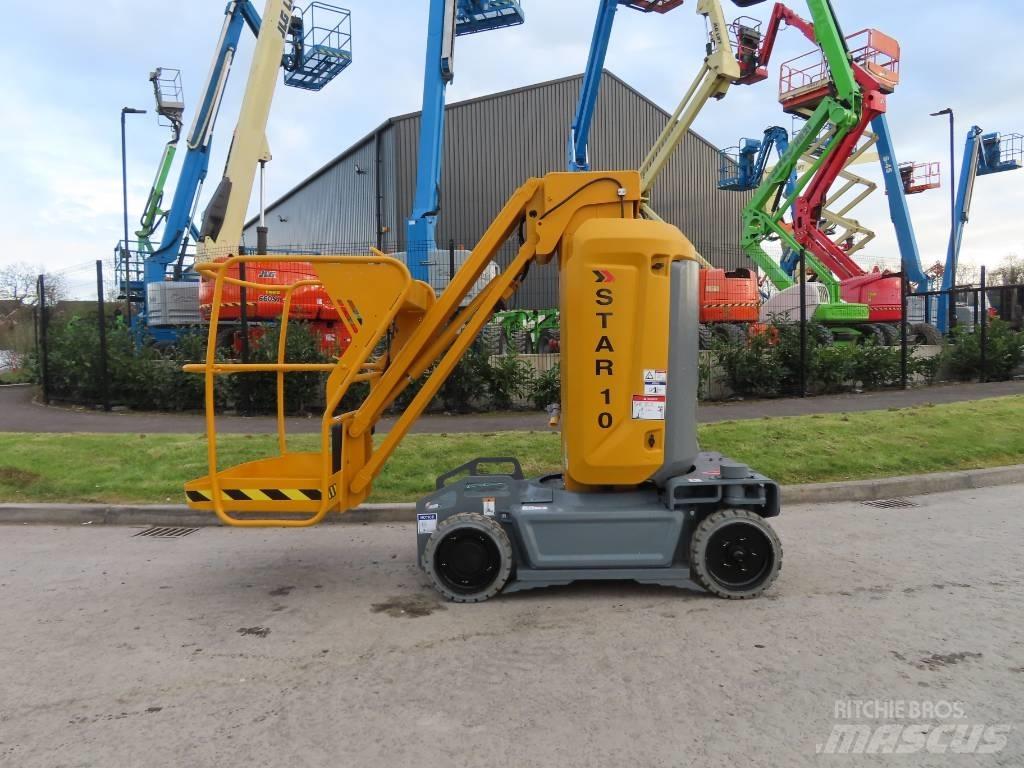 Haulotte Star 10 Vertikalūs stiebiniai keltuvai