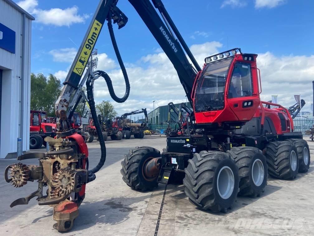 Komatsu 901XC Miško technika (Harvesteriai)