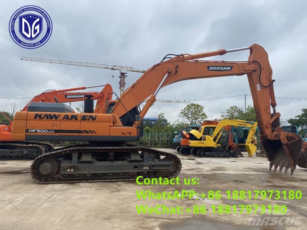 Doosan DX 500 LC-9C Vikšriniai ekskavatoriai