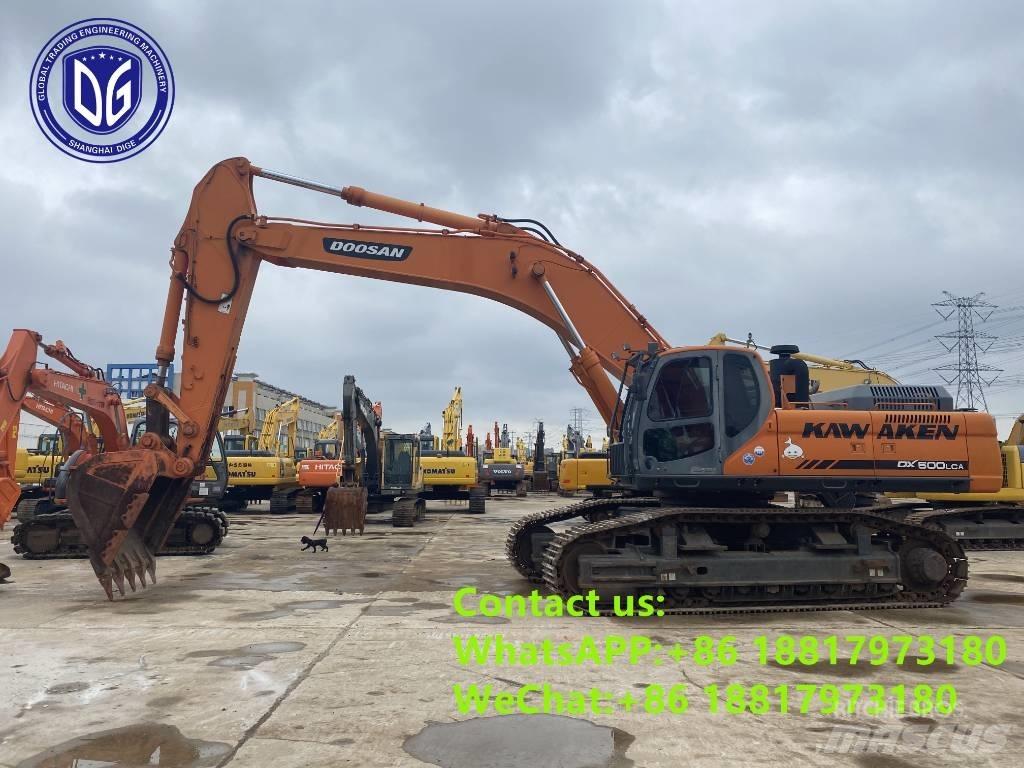 Doosan DX 500 LC-9C Vikšriniai ekskavatoriai