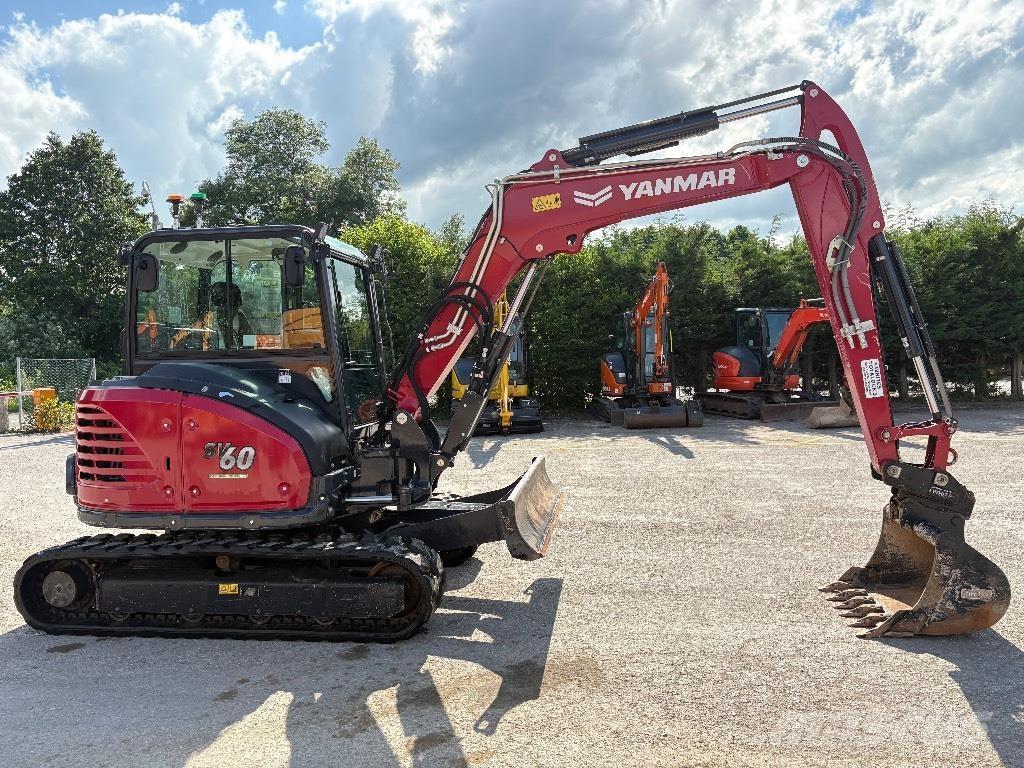 Yanmar SV 60-B Vidutinės galios ekskavatoriai 7-12 t