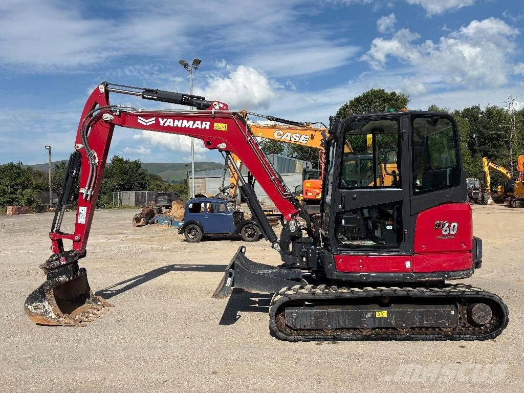 Yanmar SV 60-B Vidutinės galios ekskavatoriai 7-12 t