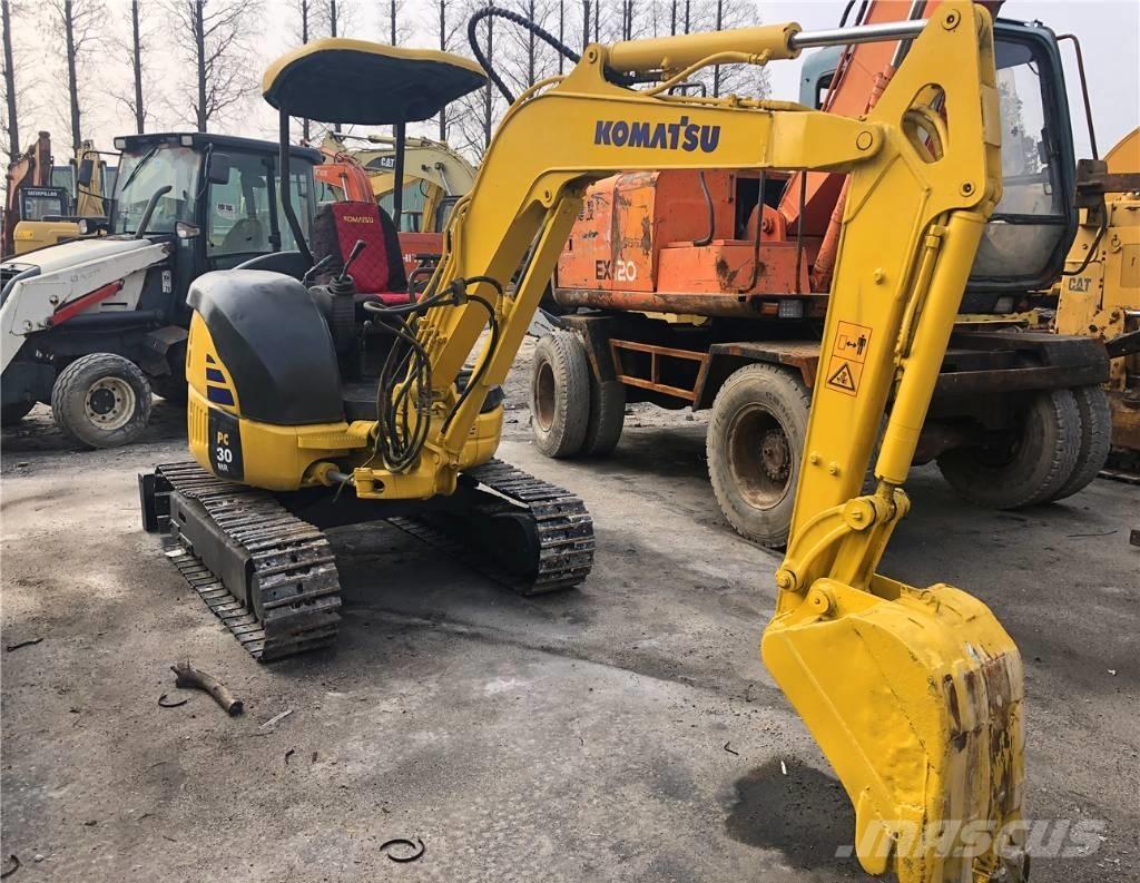 Komatsu PC30 Mini ekskavatoriai < 7 t