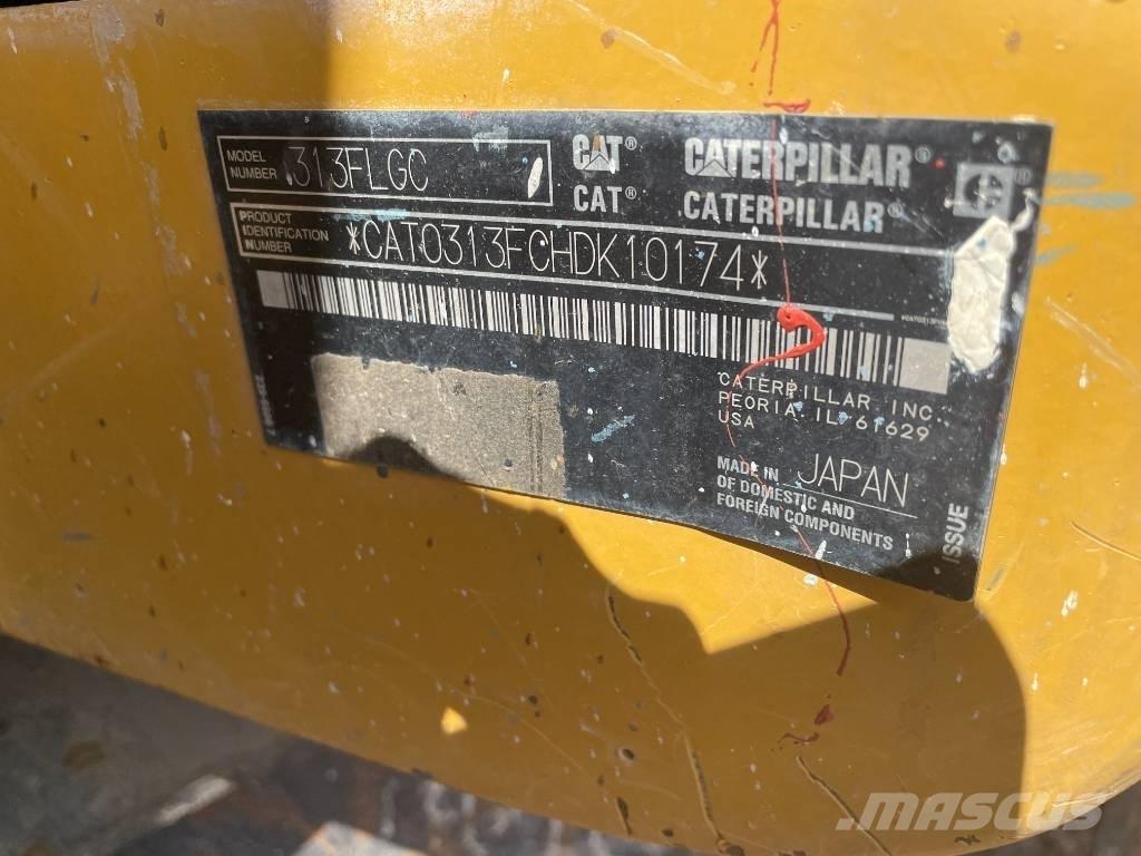 CAT 313 F LGC Vikšriniai ekskavatoriai