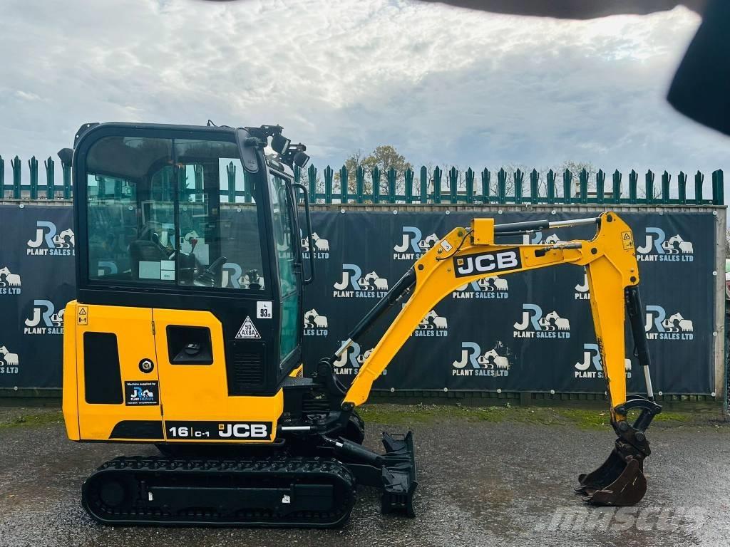 JCB 16 C-1 Mini ekskavatoriai < 7 t