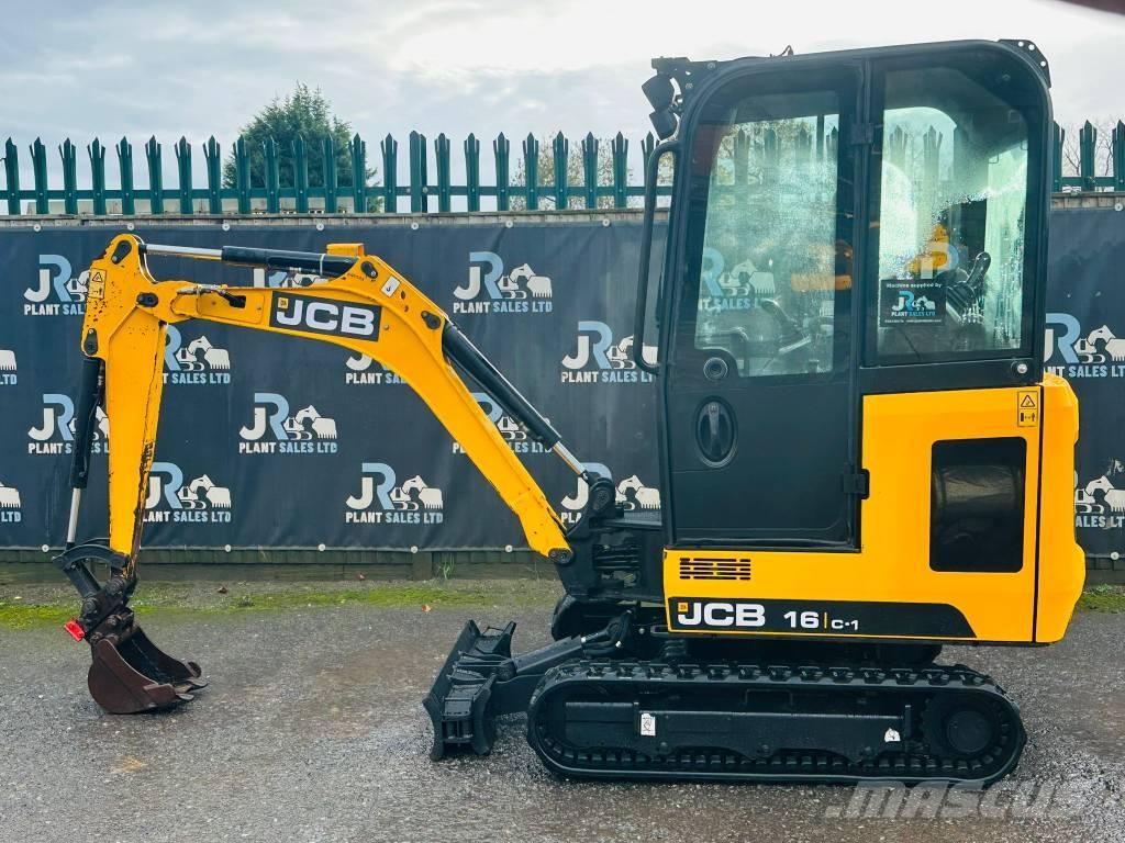 JCB 16 C-1 Mini ekskavatoriai < 7 t