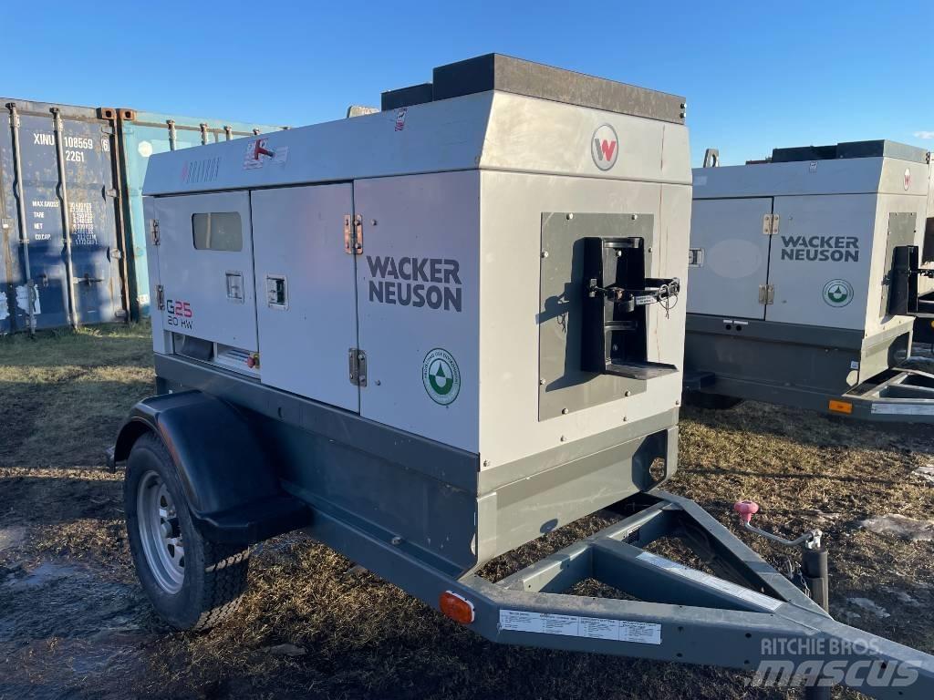 Wacker Neuson G 25 Dyzeliniai generatoriai