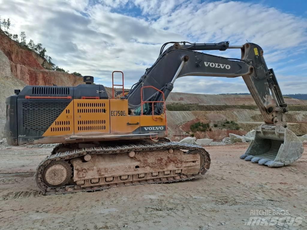 Volvo EC750EL Vikšriniai ekskavatoriai