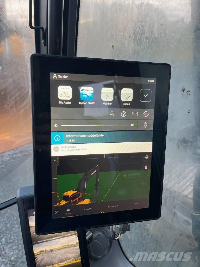 Volvo EC 250 EL Vikšriniai ekskavatoriai