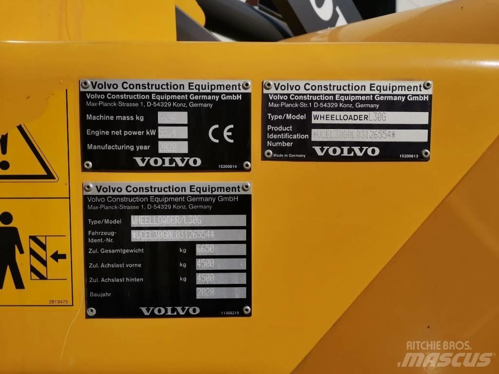 Volvo Radlader L30G Naudoti ratiniai krautuvai