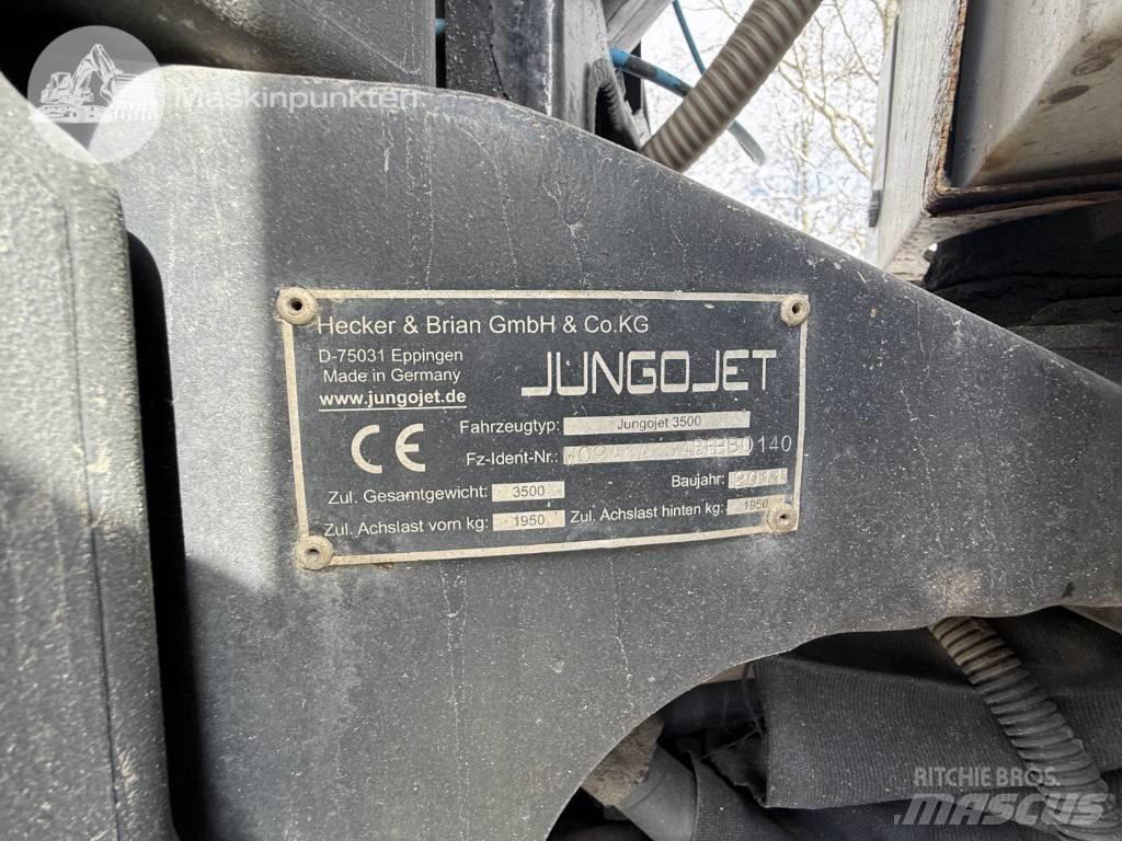 Jungojet 3500 Šlavimo technika