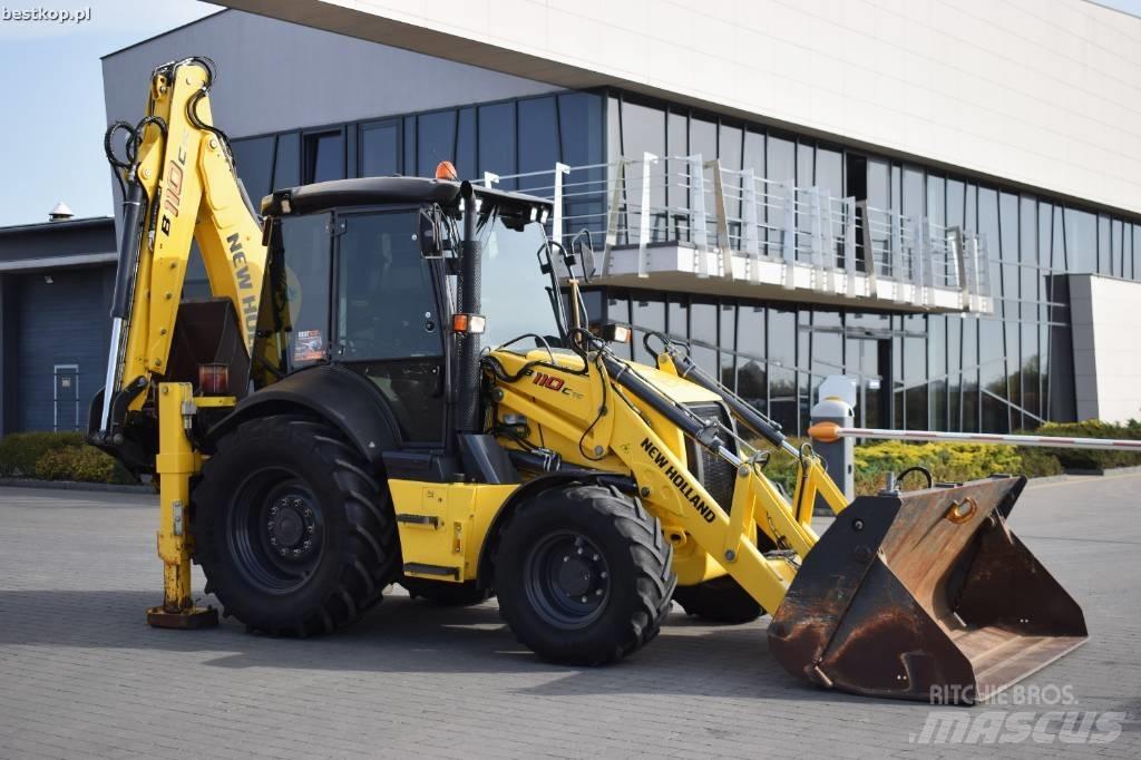 New Holland B 110 C Ekskavatoriniai krautuvai