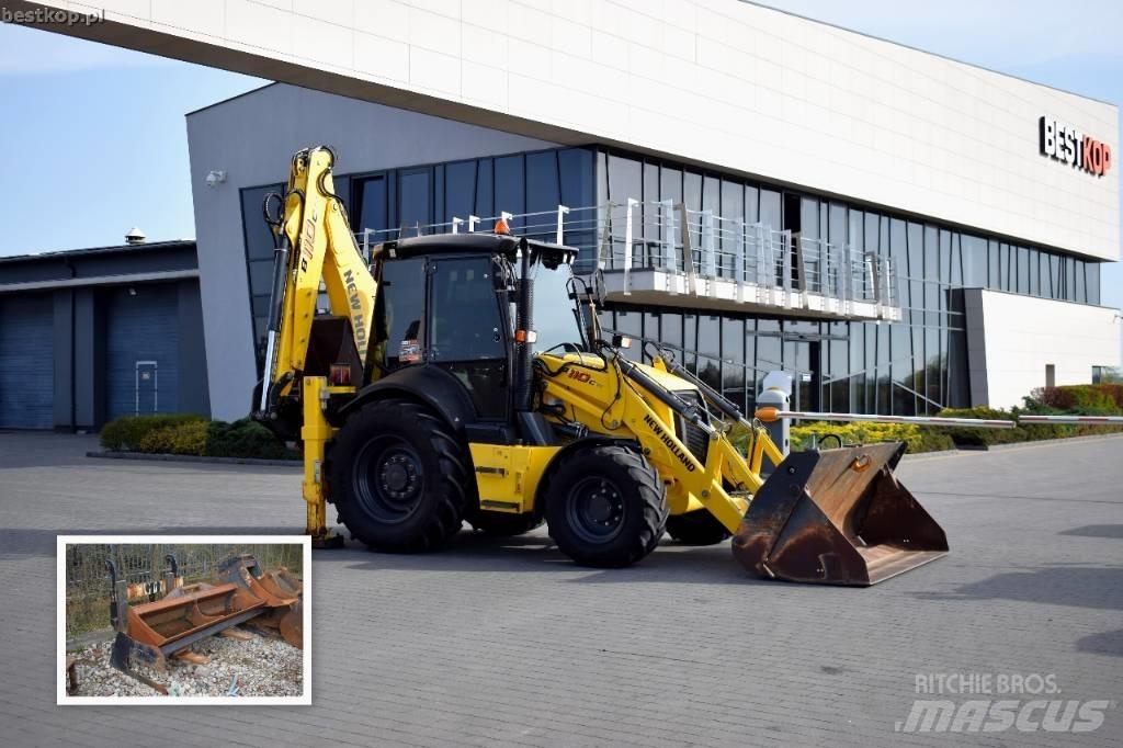New Holland B 110 C Ekskavatoriniai krautuvai