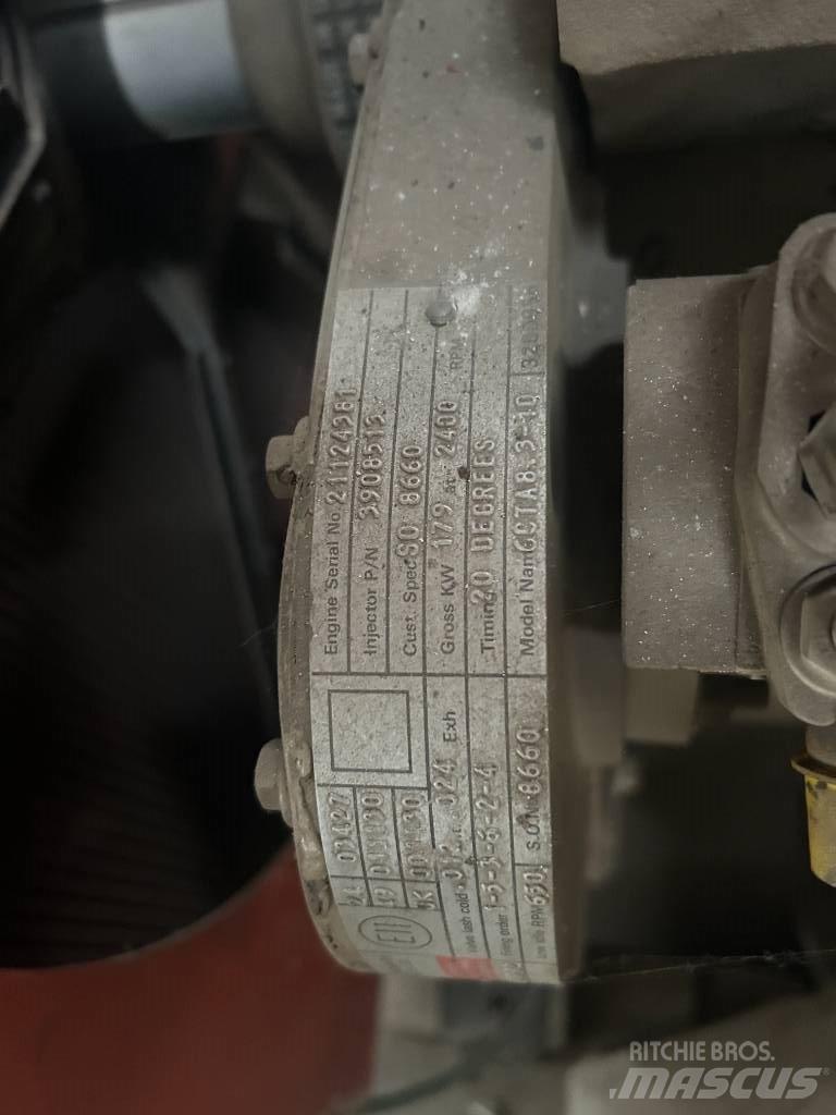 Cummins 6CTA8.3 Dyzeliniai generatoriai
