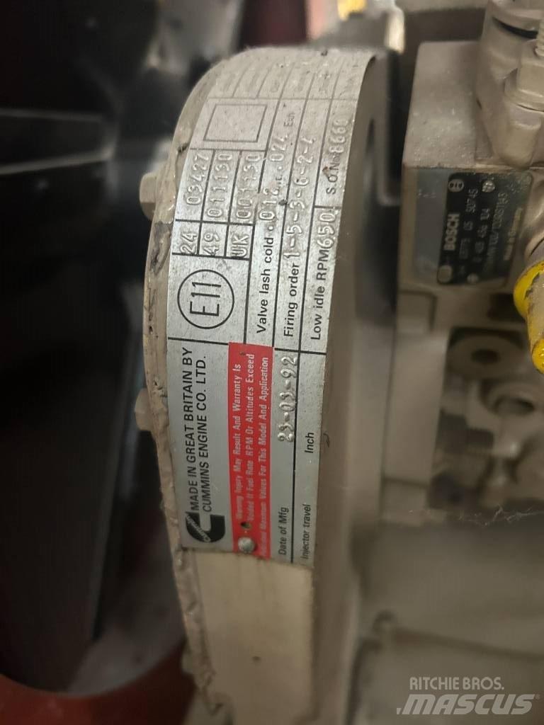 Cummins 6CTA8.3 Dyzeliniai generatoriai