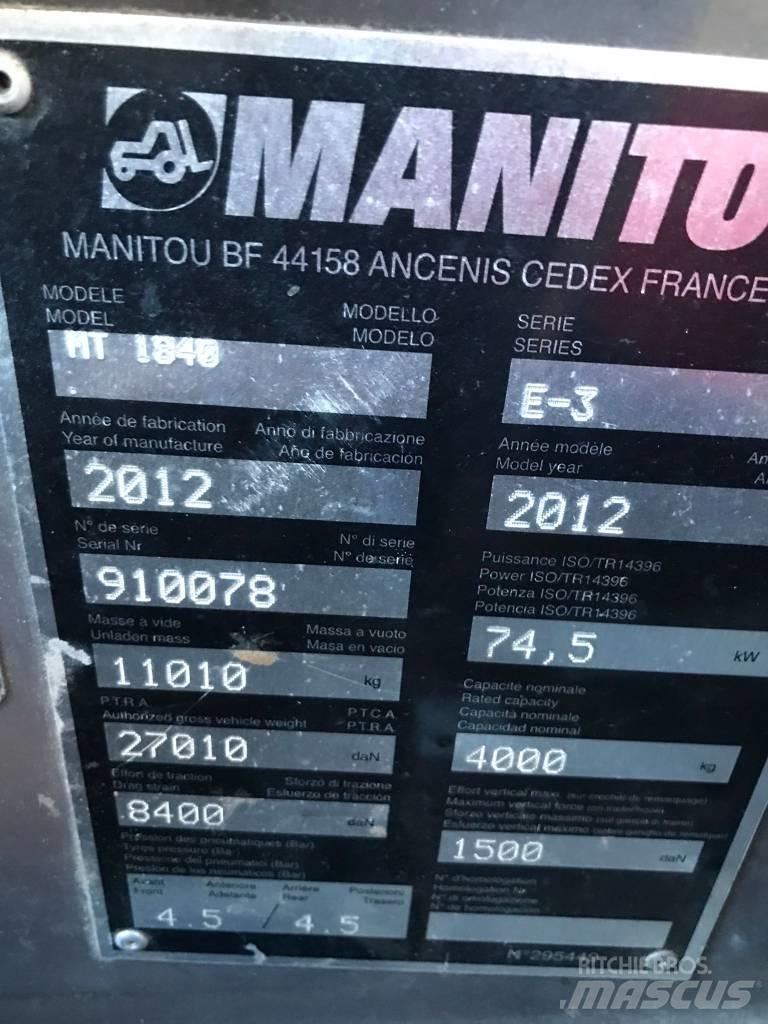 Manitou MT 1840 Teleskopiniai krautuvai