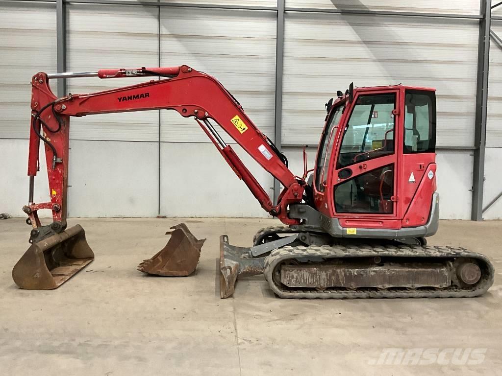 Yanmar Vio 80 U Vidutinės galios ekskavatoriai 7-12 t