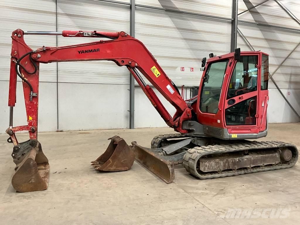 Yanmar Vio 80 U Vidutinės galios ekskavatoriai 7-12 t