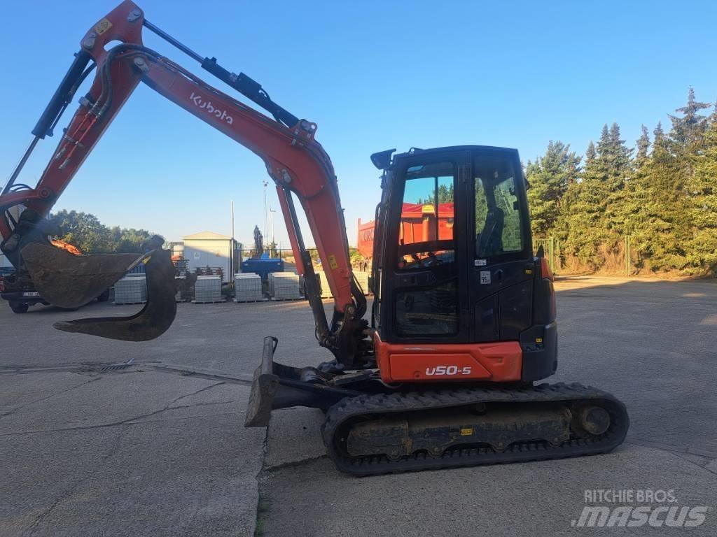 Kubota U 50 Mini ekskavatoriai < 7 t