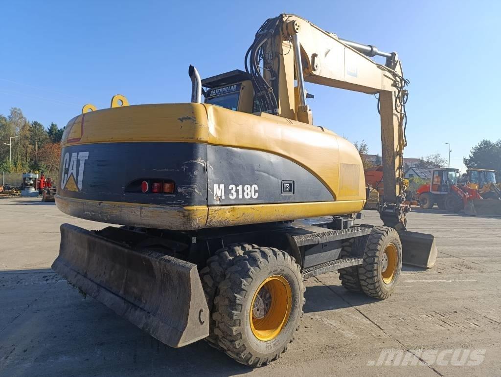 CAT M 318 C Ratiniai ekskavatoriai