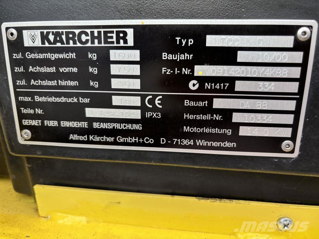 Kärcher 1CC1 Šlavimo technika