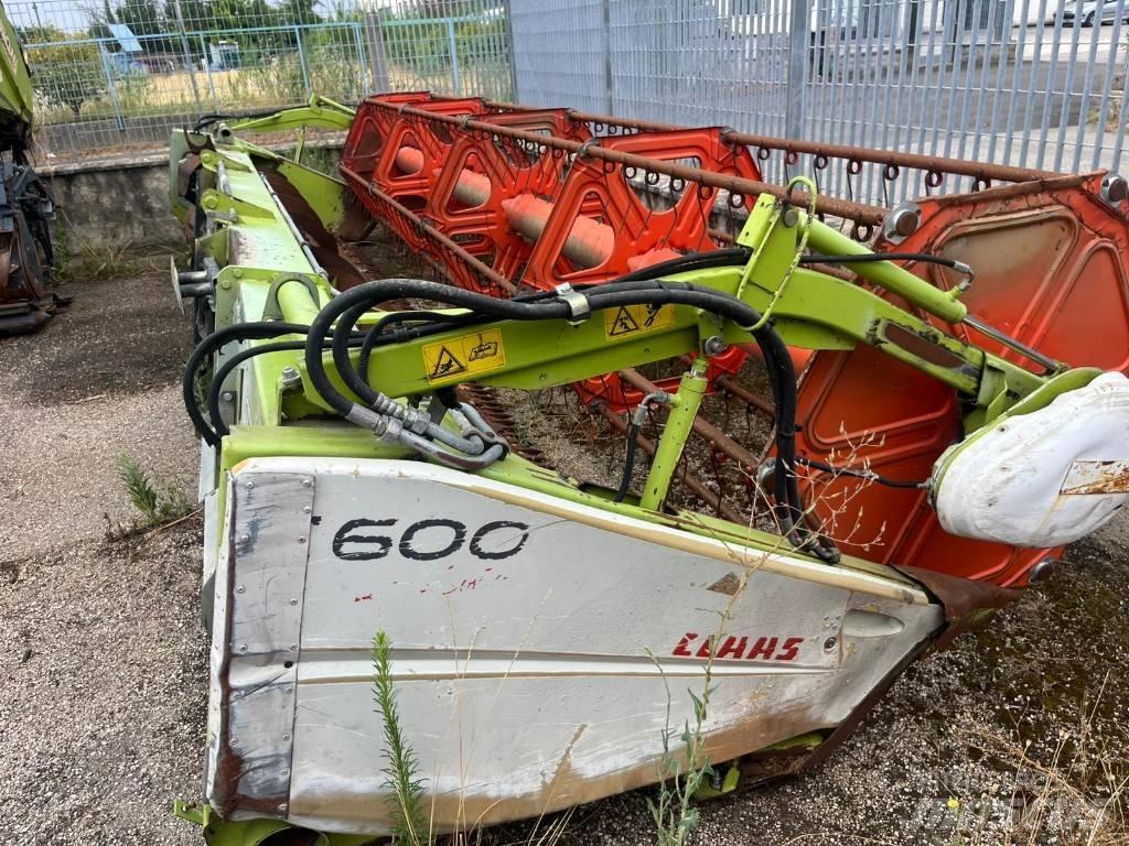 CLAAS C 600 Derliaus nuėmimo kombainų galvos