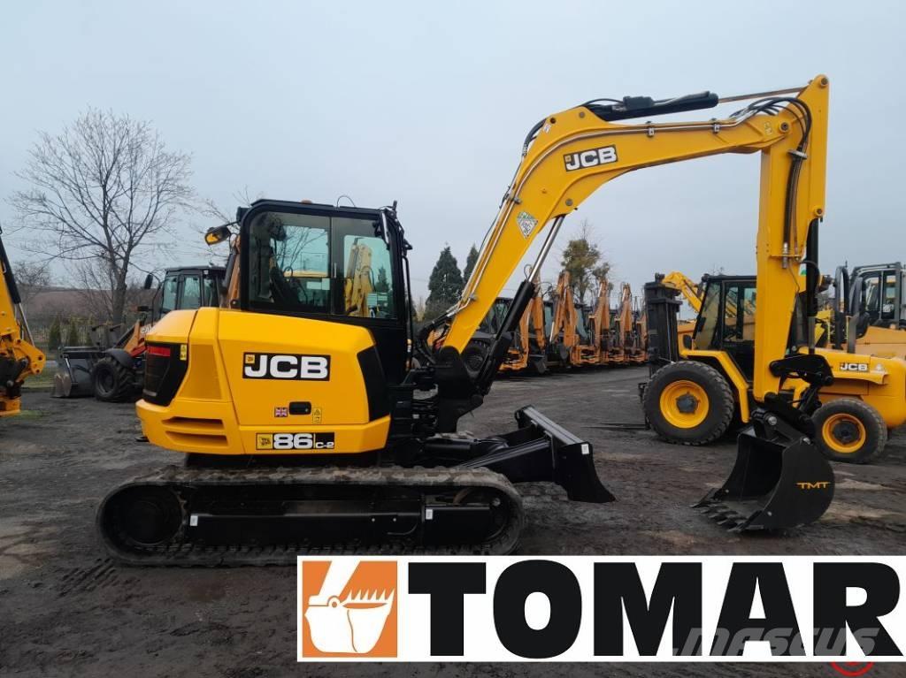 JCB 86 C-2 Vidutinės galios ekskavatoriai 7-12 t
