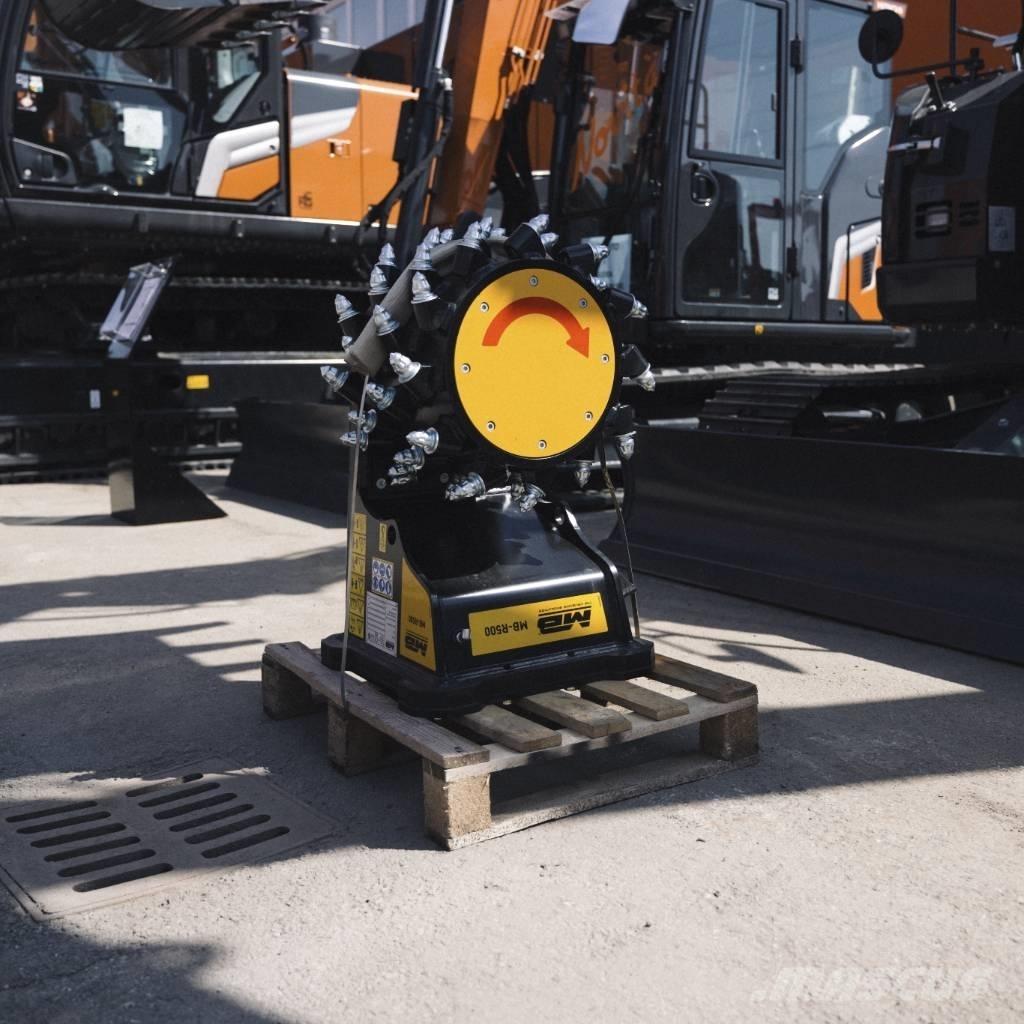 MB Crusher MB-R500 Suktuvai