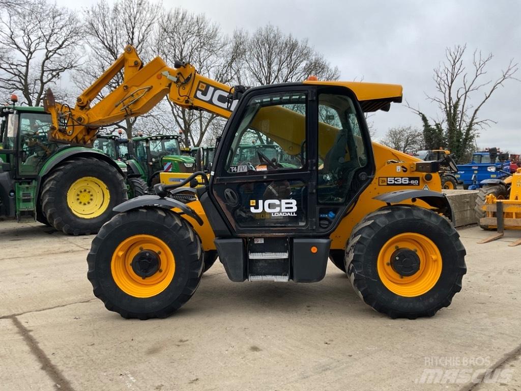 JCB 536-60 Agri Plus Teleskopiniai krautuvai žemės ūkiui