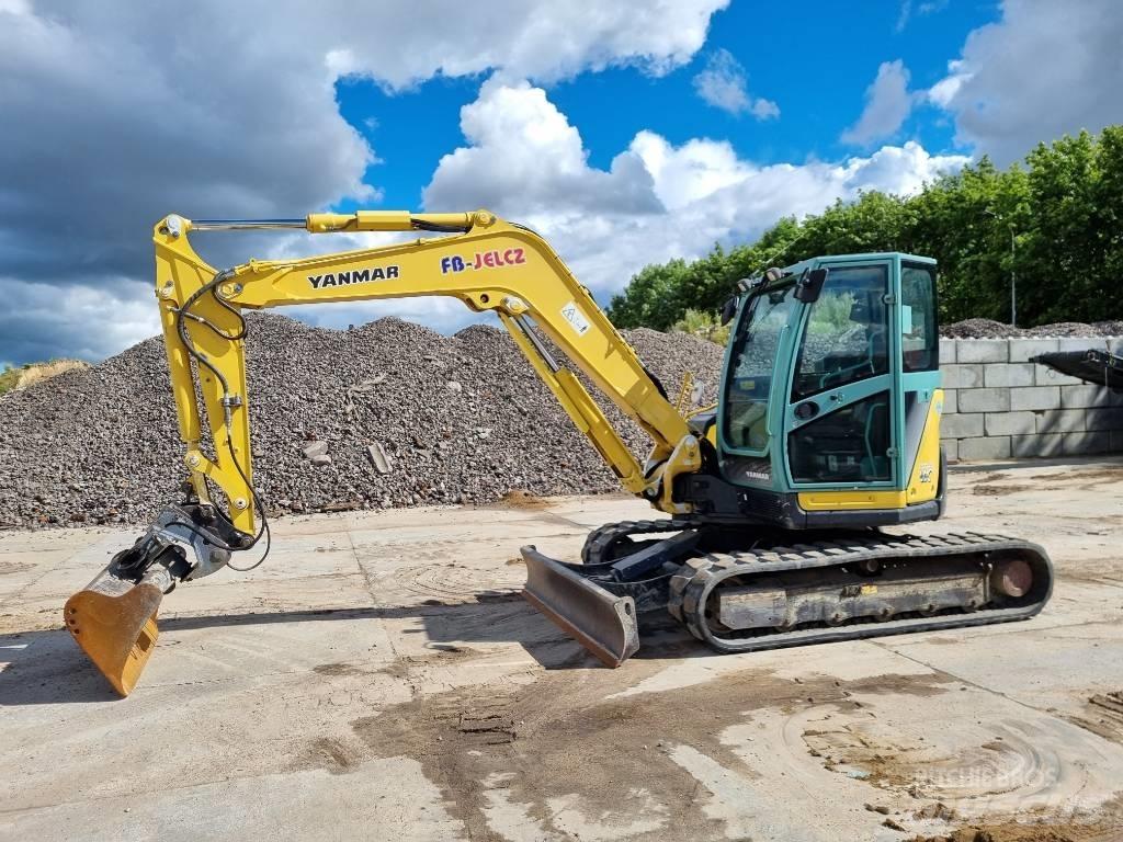 Yanmar Vio 80 U Vidutinės galios ekskavatoriai 7-12 t