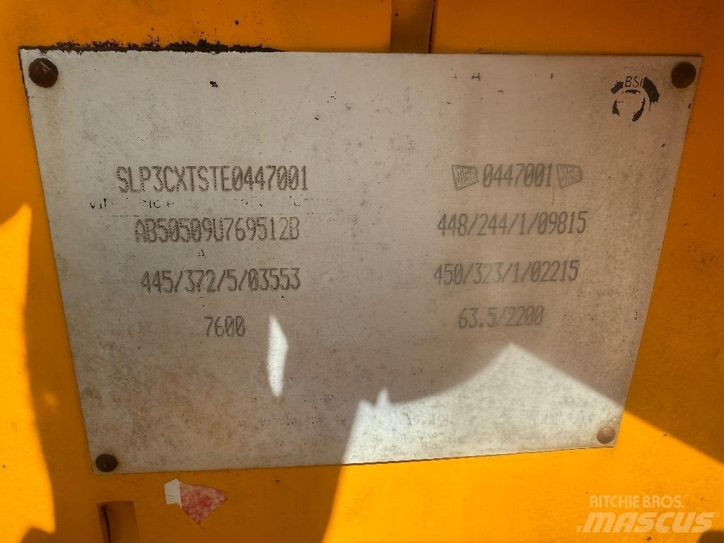 JCB 3CX Sitemaster Ekskavatoriniai krautuvai