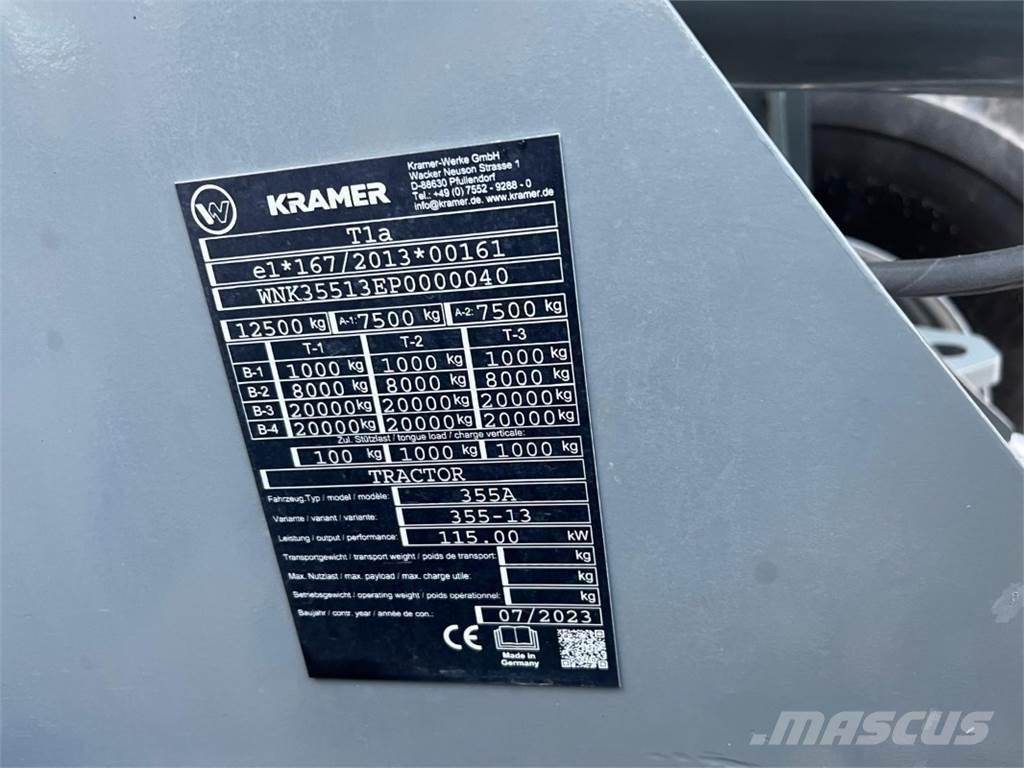 Kramer KL55.8T Naudoti ratiniai krautuvai