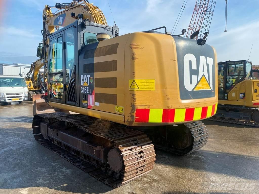 CAT 316 EL NVT Vikšriniai ekskavatoriai