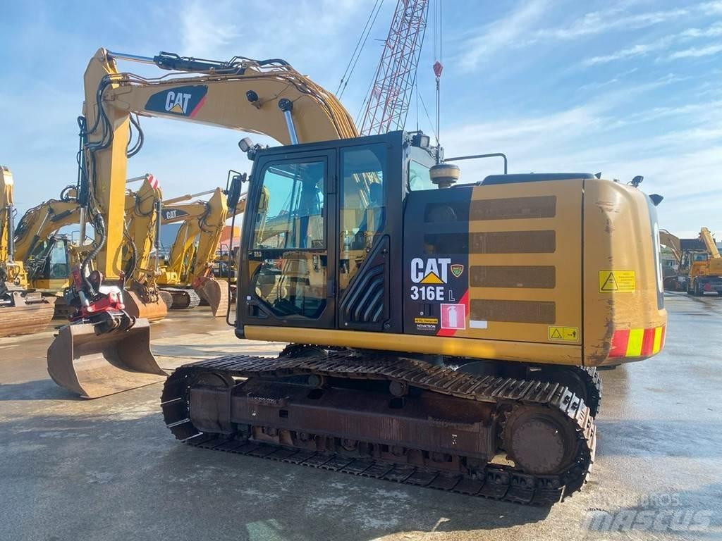 CAT 316 EL NVT Vikšriniai ekskavatoriai