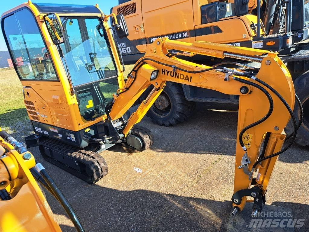 Hyundai R18-9AK Mini ekskavatoriai < 7 t