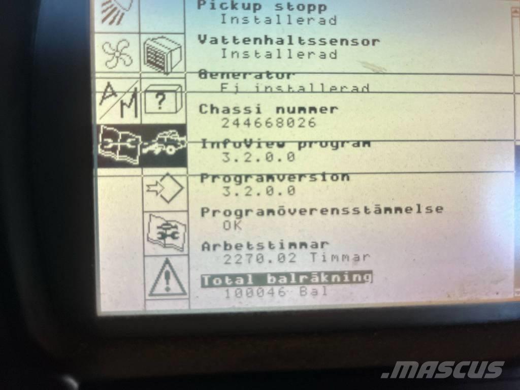 New Holland BB 940 A Stačiakampių ryšulių presai