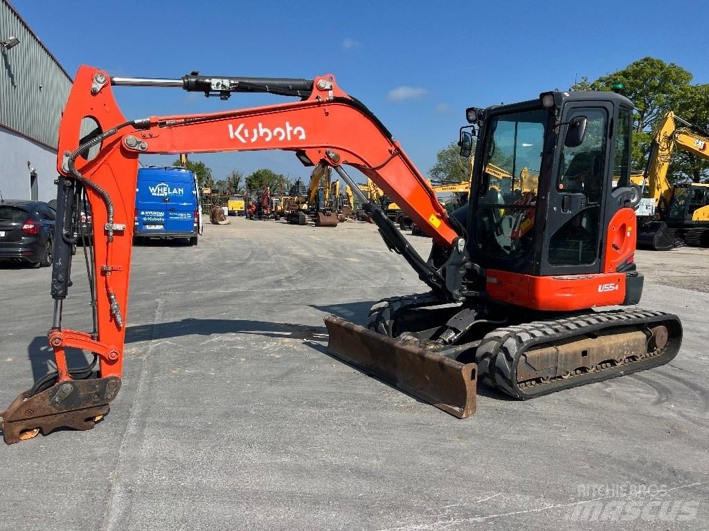 Kubota U 55-4 Mini ekskavatoriai < 7 t