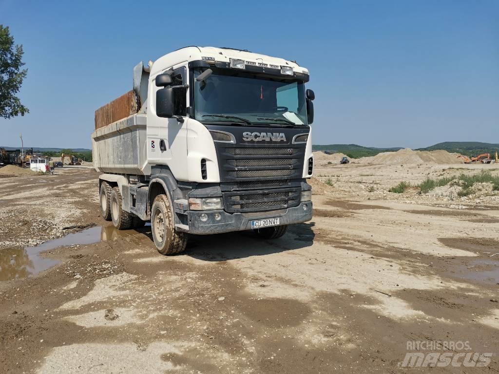Scania R 560 Savivarčių priekabų vilkikai