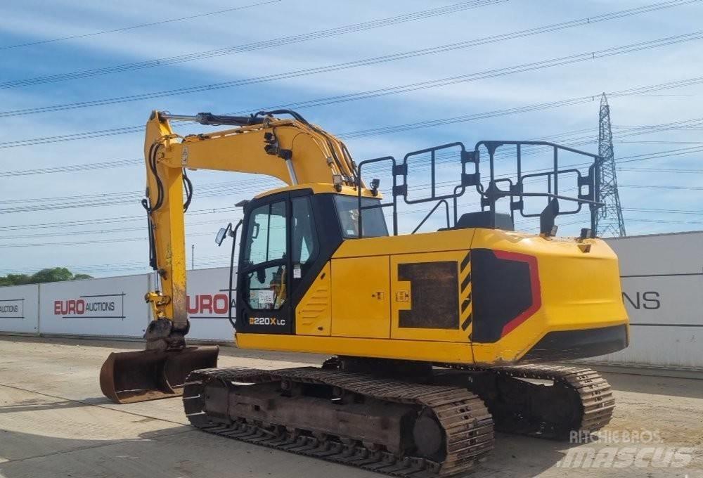 JCB 220 XL Vikšriniai ekskavatoriai