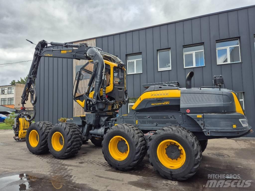Ponsse Scorpion King Miško technika (Harvesteriai)