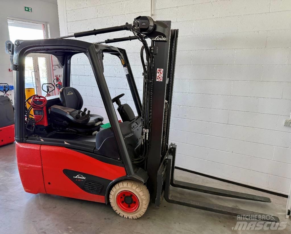 Linde E16/386-02 Elektriniai šakiniai krautuvai