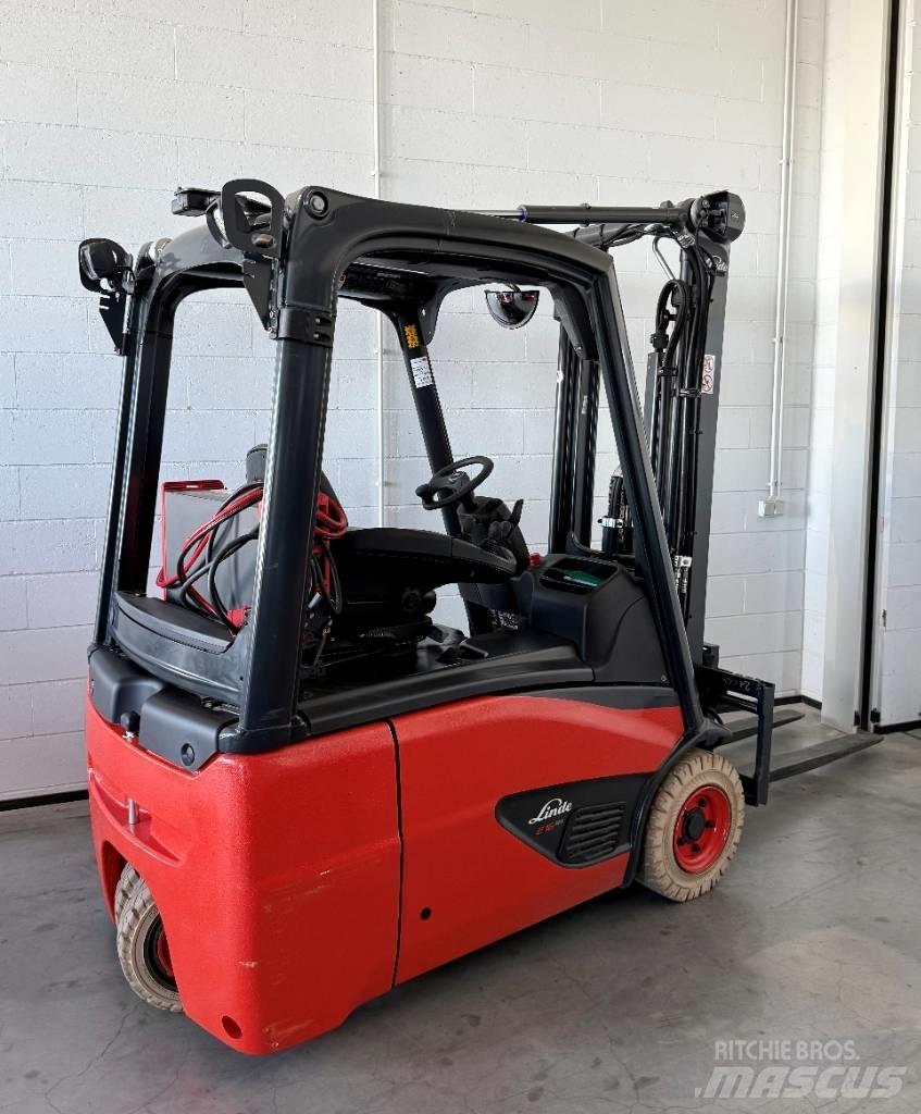Linde E16/386-02 Elektriniai šakiniai krautuvai