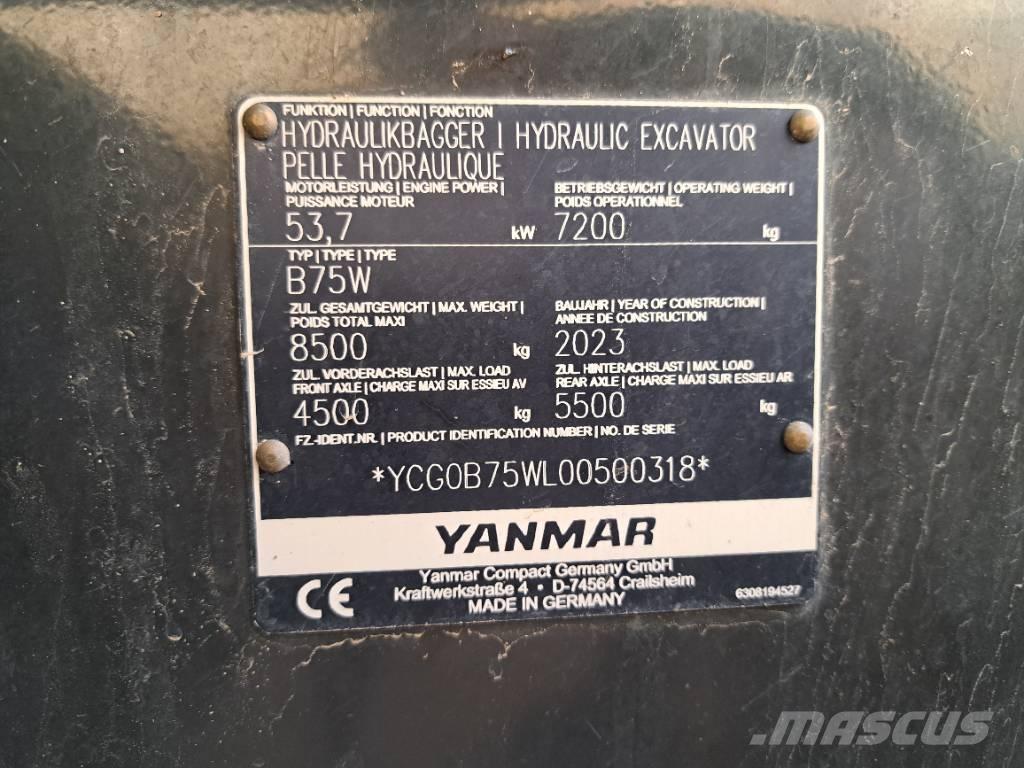 Schaeff B75W Ratiniai ekskavatoriai