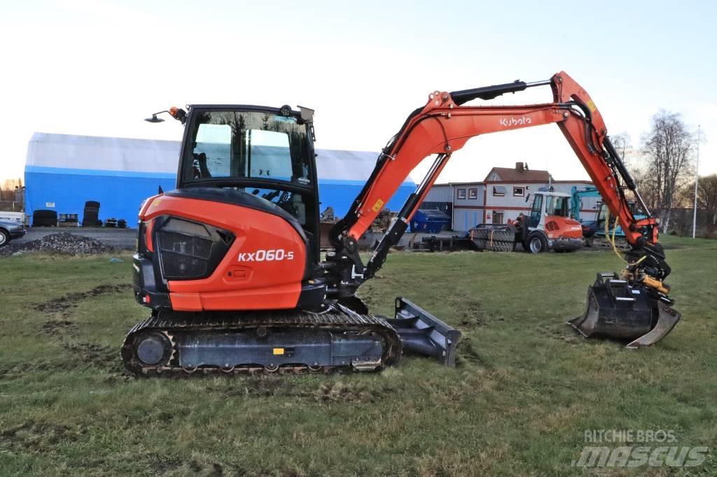 Kubota KX060-5 Mini ekskavatoriai < 7 t