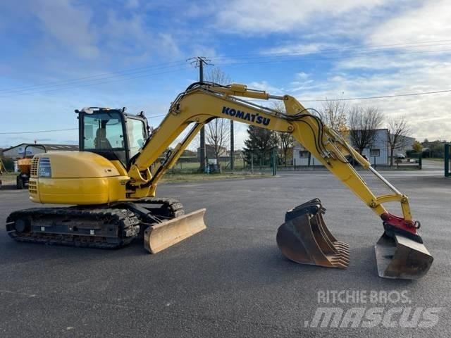 Komatsu PC 80 MR Vidutinės galios ekskavatoriai 7-12 t