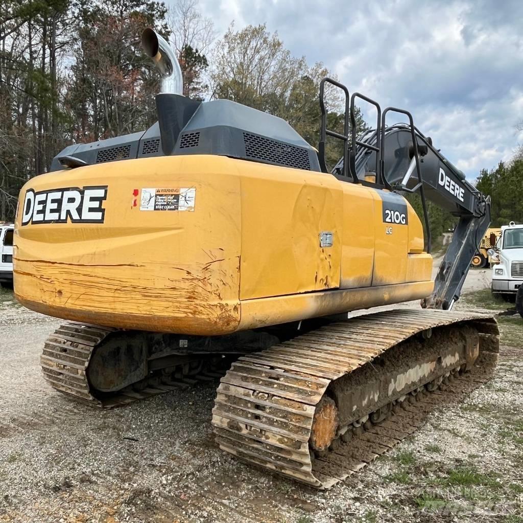 DEERE 210G Vikšriniai ekskavatoriai