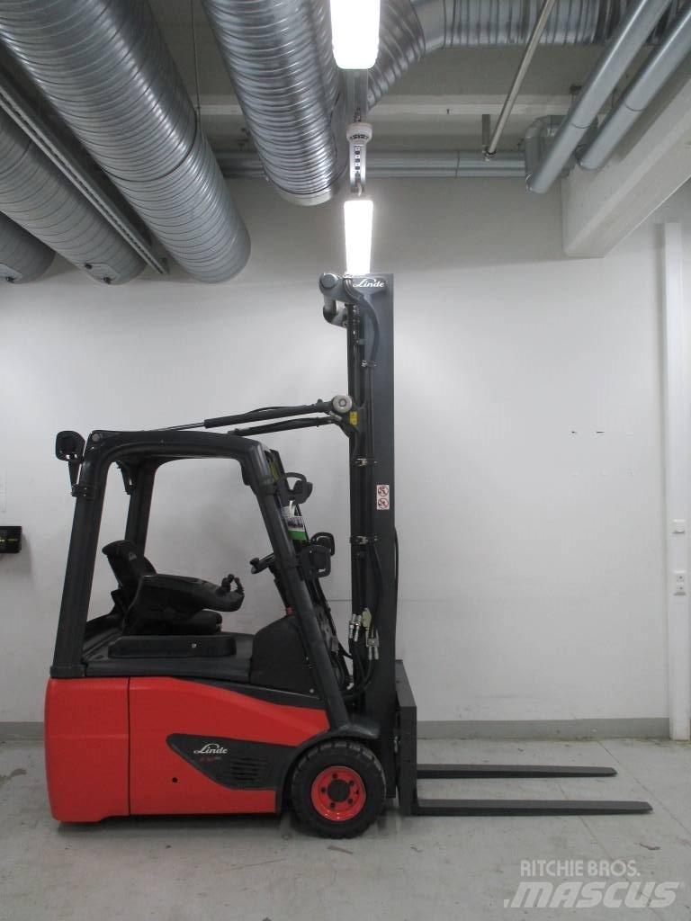 Linde E 16 C-02 Elektriniai šakiniai krautuvai